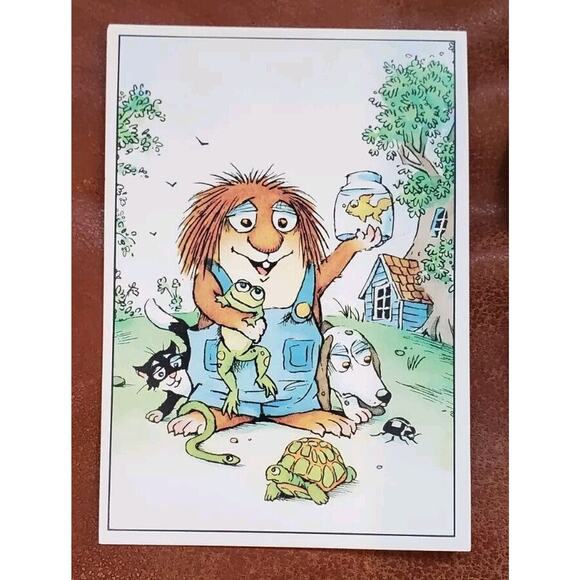 3 Little Critter Approximately 4 Inch X 6 Inch Post Cards Mercer Mayer USA - Picture 2 of 11